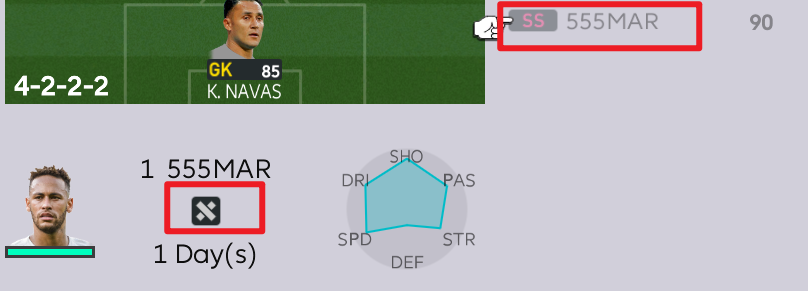 Game plan injured players